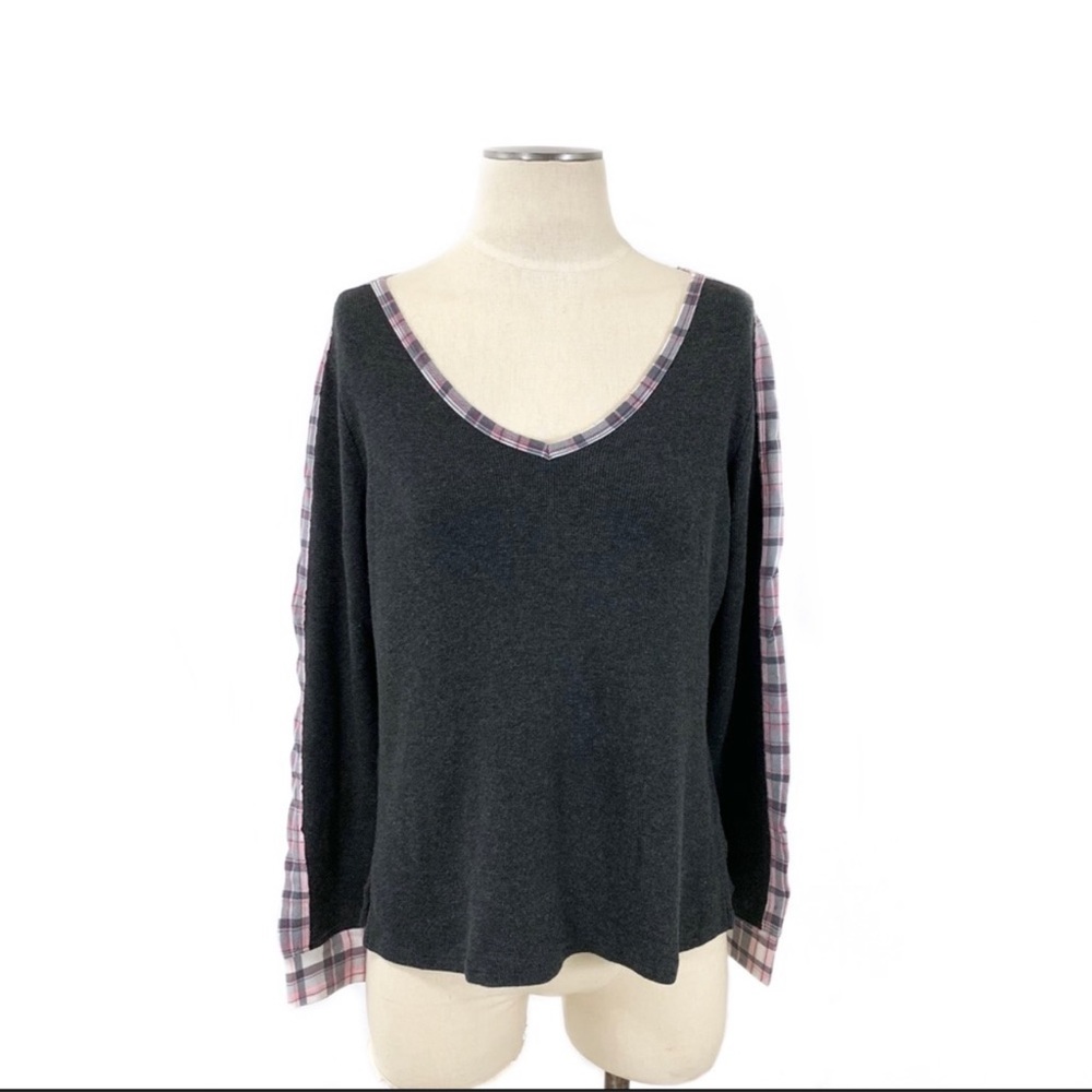 Victoria’s Secret- Charcoal Gray Thermal Sleep Top